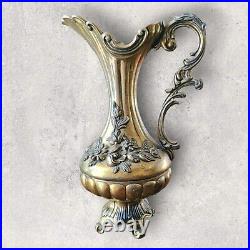 Ancien Vase pichet vintage italien en ARGENT 95-100. PELTRATO Style Louis XVI