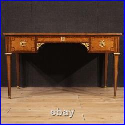 Ancien bureau Napoleon III style Louis XVI meuble table 19ème siècle 800