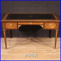 Ancien bureau Napoleon III style Louis XVI meuble table 19ème siècle 800