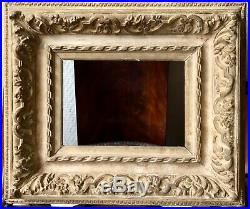Ancien cadre 1F à clés bois stucs style Louis XVI Epoque XVIIIe 18TH A RESTAURER