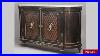 Antique French Louis XVI Style 19th Cent Inlaid 2 Door