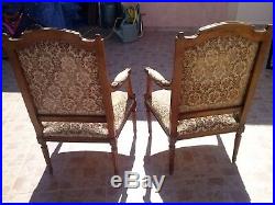 Belle paire de fauteuils style Louis XVI