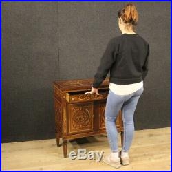 Buffet meuble enfilade commode bois marqueté style ancien Louis XVI salon 900