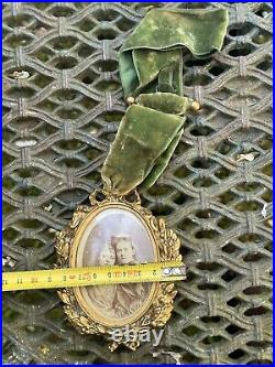 Cadre Porte Photographie & Bronze Doré Et Ciselé & Style Louis XVI
