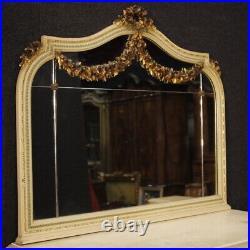 Commode laquée avec miroir chiffonier meuble marbre style Louis XVI 900