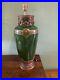 Grand Vase monté en lampe Sarreguemine Style Louis XVI fin XIXE siècle