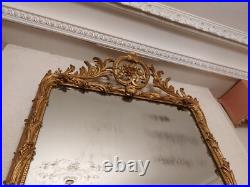 Grand miroir ancien Style Louis XVI XIX° Très Bon État