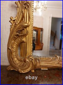 Grand miroir ancien Style Louis XVI XIX° Très Bon État
