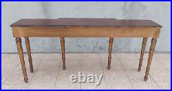 Grande console style Louis XVI en chêne