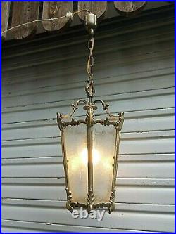 Importante lanterne en bronze de style Louis XVI en état de marche 2,7 kg