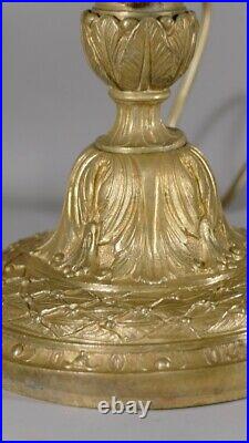 Lampe De Style Louis XVI En Bronze Doré époque XIX ème
