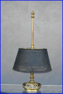Lampe bouillotte de style Louis XVI e systéme à pompe