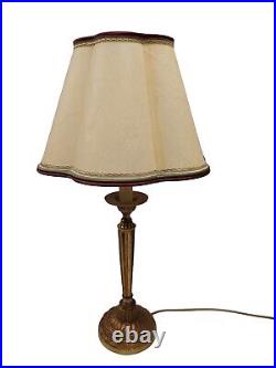 Lampe de table style LOUIS XVI en bronze