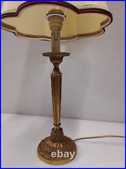 Lampe de table style LOUIS XVI en bronze