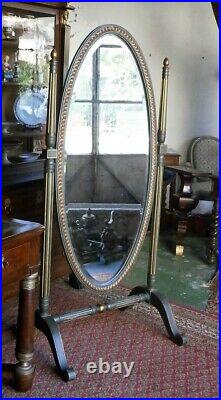 Miroir Psyché ancien de style Louis XVI