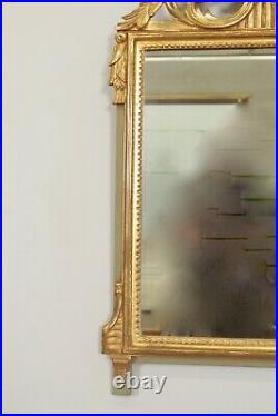 Miroir bois doré style Louis XVI