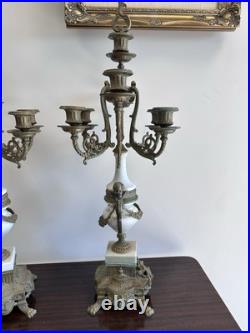 Paire De Chandeliers De Style Louis XVI