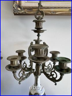 Paire De Chandeliers De Style Louis XVI