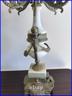 Paire De Chandeliers De Style Louis XVI