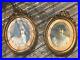 Paire de cadre style Louis XVI à rubans encadrement miroir glace
