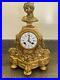 Pendule Bronze Style Louis XVI A Buste D’elegante French Ormolu Clock