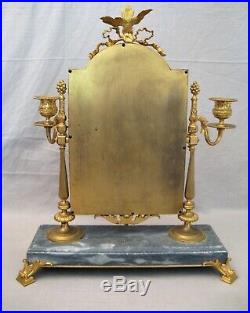 Psyché de table de style Louis XVI en bronze doré époque XIX ème siècle