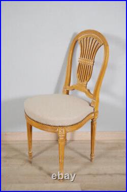 Six chaises style Louis XVI