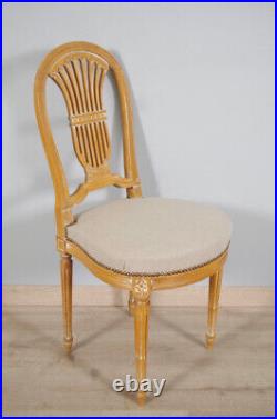 Six chaises style Louis XVI