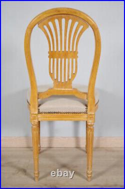 Six chaises style Louis XVI