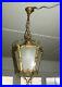 Superbe et importante lanterne en bronze de style Louis XVI en état de marche