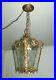 Superbe lanterne en bronze de style Louis XVI en état de marche
