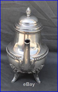 THEIERE EN ARGENT MASSIF MINERVE STYLE LOUIS XVI silver coffee pot orf H & Cie