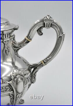 THEIERE VERSEUSE ARGENT MASSIF MINERVE STYLE LOUIS XVI french silver teapot
