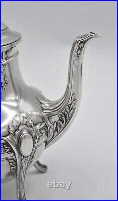 THEIERE VERSEUSE ARGENT MASSIF MINERVE STYLE LOUIS XVI french silver teapot