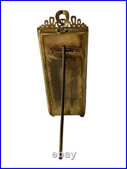 Thermomètre à Poser en Bronze Doré de Style Louis XVI Rubans Nud Époque XIX ème